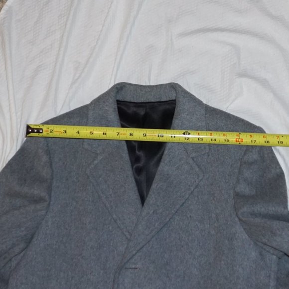 Adams Row Men's Wool Coat - Vintage - Picture 7 of 10